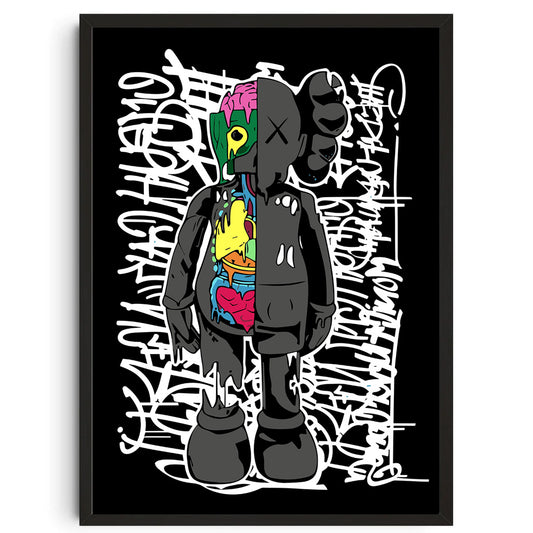 Kaws and effect  – Black series