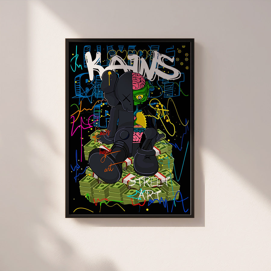 Kaws and effect  – Black series