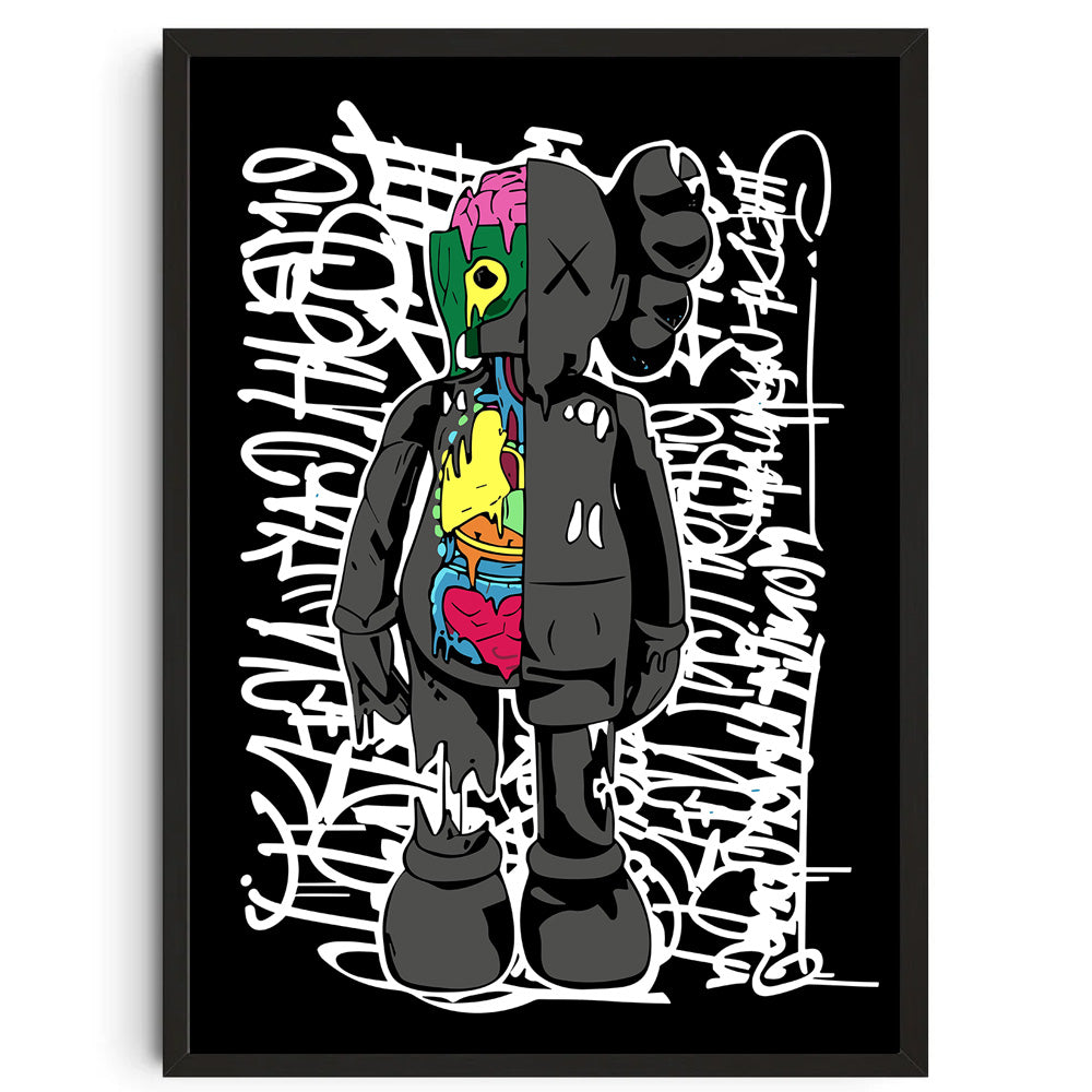 Kaws and effect  – Black series