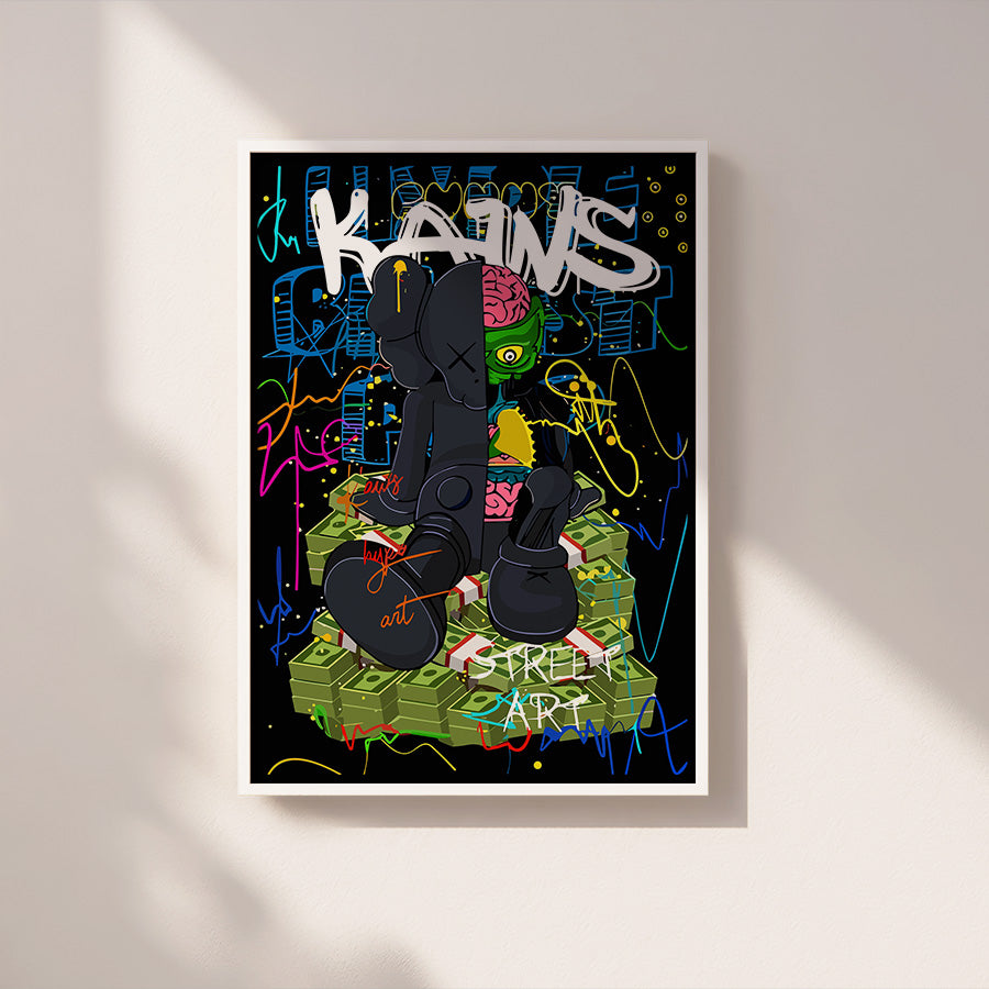 Kaws and effect  – Black series